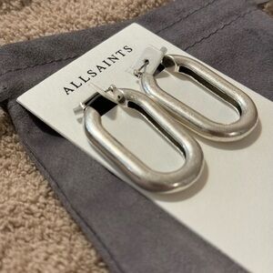 All saints hoop earrings